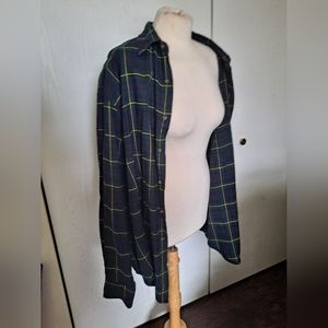 Flannel sweater.🌈